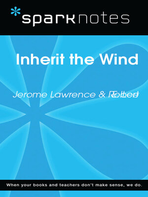 cover image of Inherit the Wind (SparkNotes Literature Guide)